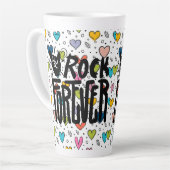 永遠に続く カフェラテマグ (左アングル)