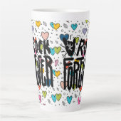 永遠に続く カフェラテマグ (正面)