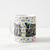 永遠に続く コーヒーマグカップ (正面左)