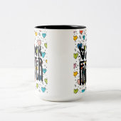 永遠に続く ツートーンマグカップ (中央)