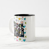 永遠に続く ツートーンマグカップ (正面左)