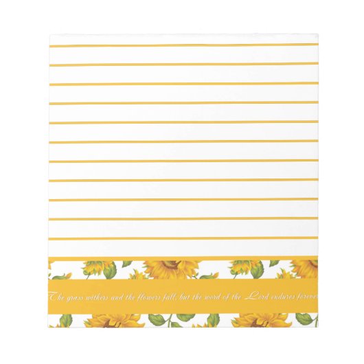 永遠に続く ノートパッド (正面)