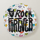 永遠に続く ラウンドクッション (裏面)