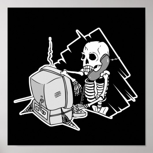 永遠に続くSkelon Holdテクニカルサポート ポスター (正面)