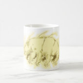 永遠に続くTardigrade コーヒーマグカップ (中央)