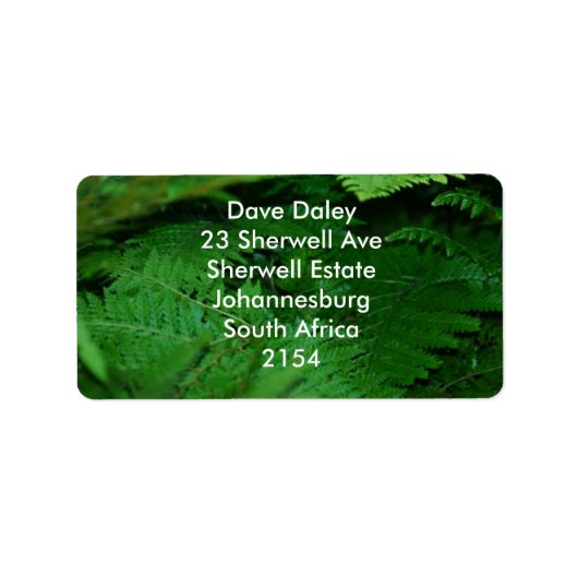 永遠に緑 ラベル (正面)