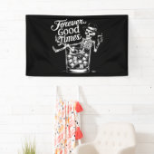 永遠に良い時間おかしいハロウィーンスカル 横断幕 (インサイチュ)