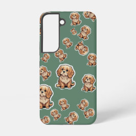 永遠に若い：黄金の愛が時間に刻まれる SAMSUNG GALAXY S22ケース