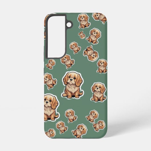 永遠に若い：黄金の愛が時間に刻まれる SAMSUNG GALAXYケース (裏面)