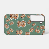 永遠に若い：黄金の愛が時間に刻まれる SAMSUNG GALAXYケース (裏面横)