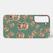 永遠に若い：黄金の愛が時間に刻まれる SAMSUNG GALAXYケース (裏面横)