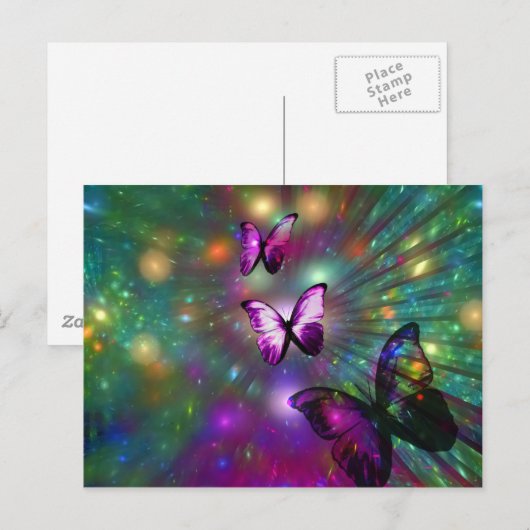 永遠に蝶 ポストカード (正面/裏面)