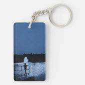 永遠に行った魚釣り私たちのハート、メモリアルカード キーホルダー (裏面)