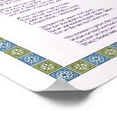 永遠に近くに私を保持 – 愛の詩 – プリント (角)