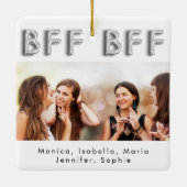 永遠に銀白色の友人 セラミックオーナメント (裏面)