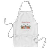 永遠に隣人にクリスマス最高のを楽しめる スタンダードエプロン (正面)