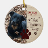 永遠に離れないペット記念碑 セラミックオーナメント (正面)