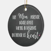 永遠に離れない距離の贈り物 セラミックオーナメント (左)