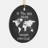 永遠に離れない距離の贈り物 セラミックオーナメント (右)