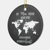 永遠に離れない距離の贈り物 セラミックオーナメント (左)