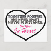 永遠に離れない…..... ポストカード (正面)