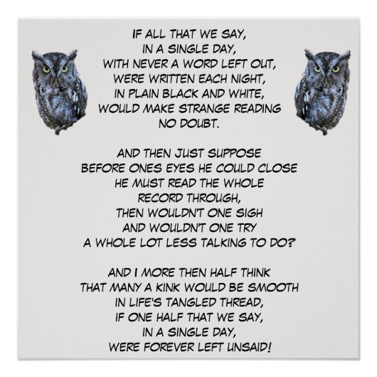 永遠に離れ言わないポスター ポスター (正面)