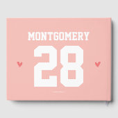 永遠に飛び去るサッカーボールのゲストブック ゲストブック (裏面)