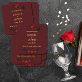 永遠に魅了さ結婚れた スクエアペーパーコースター