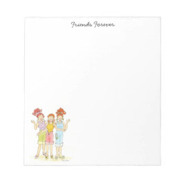永遠に3人の友人 ノートパッド