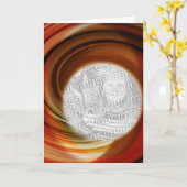 永遠に… カード (黄色い花)