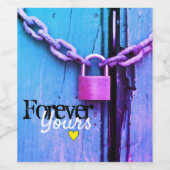 永遠に ワインラベル (シングルラベル)