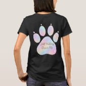 永遠に+私の傍に歩み続けてくれるTシャツ Tシャツ (裏面)