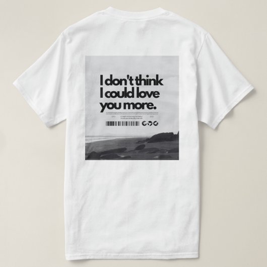永遠に Tシャツ (デザイン裏面)
