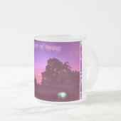 永遠のたそがれのマグFutilityOfBeing フロストグラスマグカップ (正面右)