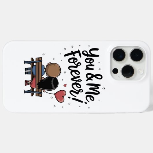 永遠のふたり ロマンチックスマホケース Case-Mate iPhoneケース (裏面 (横))