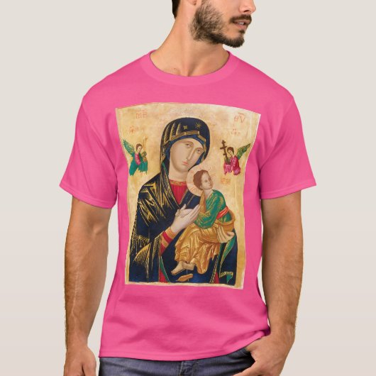 永遠のアイコン救済アートの母 Tシャツ (正面)