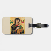 永遠のアイコ救済ンの女性 ラゲッジタグ (裏面横)