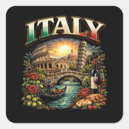 永遠のイタリア スクエアシール