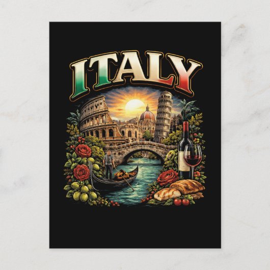 永遠のイタリア ポストカード (正面)