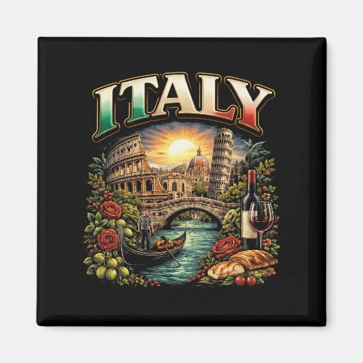 永遠のイタリア マグネット (正面)