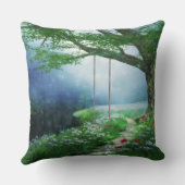 永遠のウッドランドストリーム枕へのパス クッション (裏面)