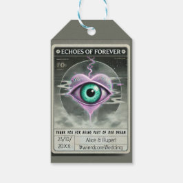 👁️ 「永遠のエコー」ワイルドコアメッセージカード👁️ ギフトタグ