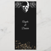 永遠のエレガンス結婚ゴシック メニュー (裏面)