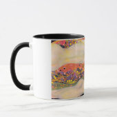 永遠のエレガンス：グスタフクリムトの水ヘビII マグカップ (左)