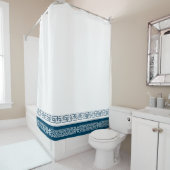 永遠のエレガントライフサイクルのモンゴル語パターン シャワーカーテン (インサイチュ)