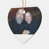 永遠のオーナメントの愛生命 セラミックオーナメント (左)