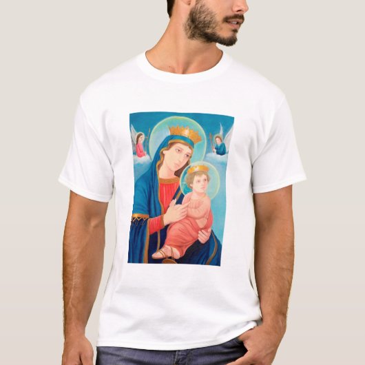 永遠のカトリックの私救済たちの女性 Tシャツ (正面)