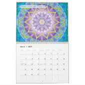 永遠のカレンダーの声からの曼荼羅 カレンダー (3月 2027)