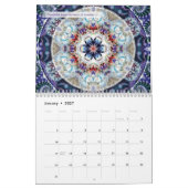 永遠のカレンダーの声からの曼荼羅 カレンダー (1月 2027)