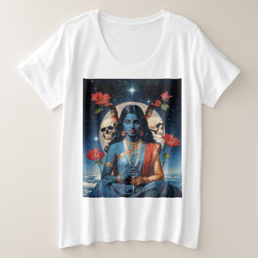 永遠のカーリー プラスサイズTシャツ (デザイン正面)